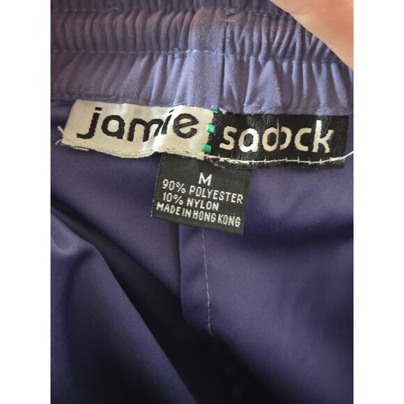 Jamie Sadock Women's Jogger Pants Medium Purple Golf Pull On Ankle‎ Zip Pockets - Picture 9 of 9